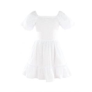 NEW GABBY girl's marley dress in white